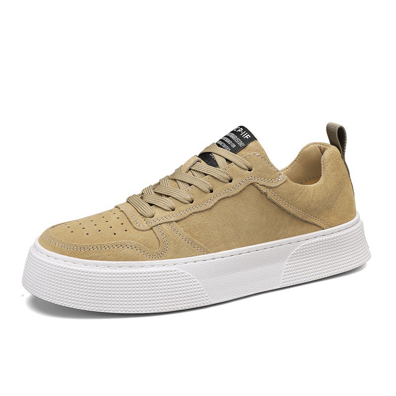 Zapatillas de hombre nuevas de verano con suela gruesa, suela blanda, transpirables, cómodas, informales, modernas y versátiles, zapatos de hombre sencillos al por mayor