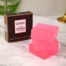 思密丝水晶香氛香水精油皂手工制皂清洁滋润洗脸沐浴女士香皂跨境