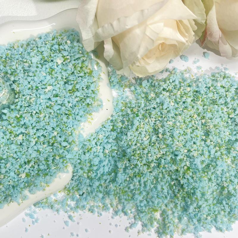 junkjournal混合树粉花粉手帐微景观造景手工DIY痛包流麻卡砖装饰