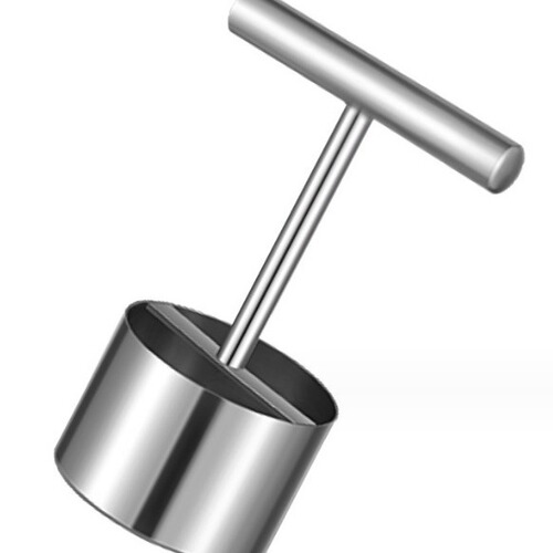 Stainless steel fruit corer tool corer