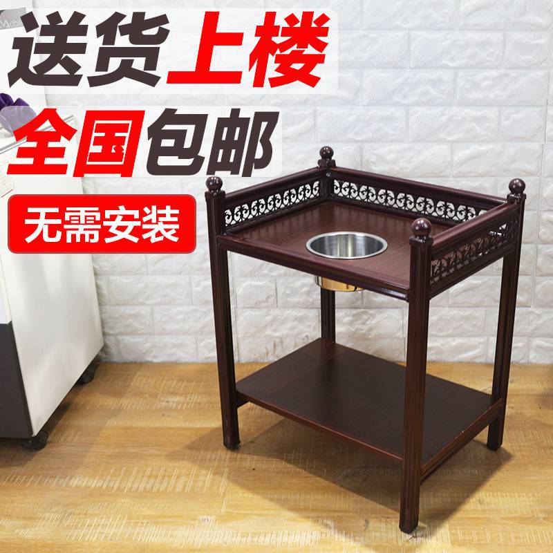 high-grade Mahjong tea table ashtray Chess and card room Wooden coffee table Restaurant Tea table Tea rack Tea stool Side table