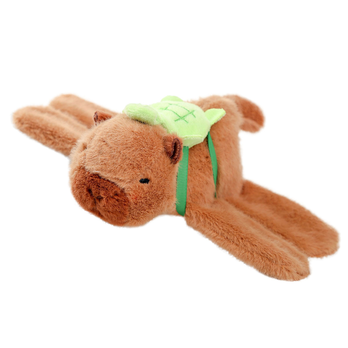 Pulsera de muñeco de peluche Kapibala, círculo de fiesta, espalda de capibara, tortuga, cola, música, muñeco de trapo