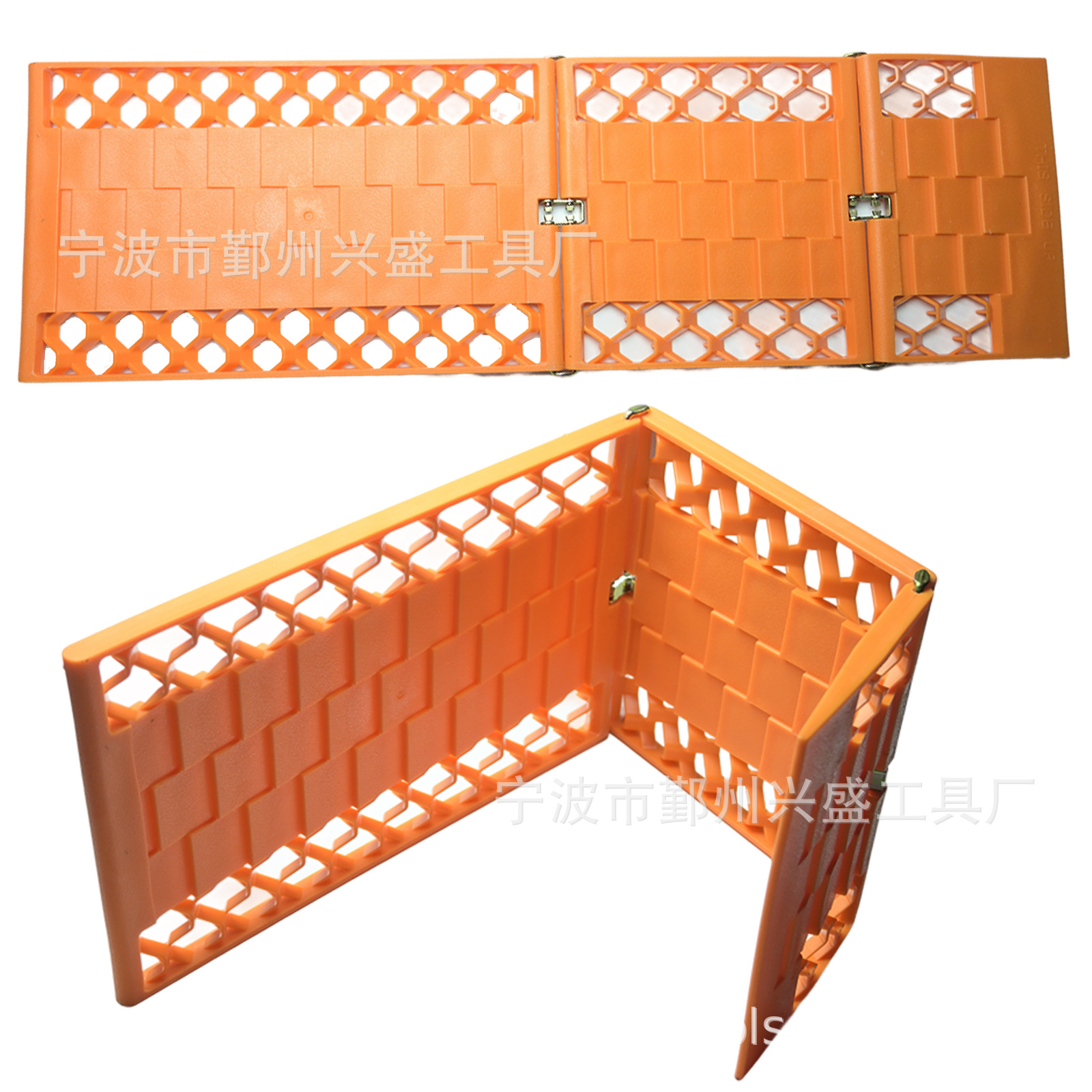 Car snow chain car snow relief board foldable anti-skid plate mud tire anti-sinking relief device