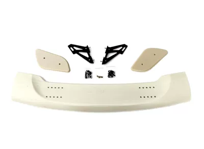 Surround, Top Wing, Rear Spoiler, Side – Fixed wind wing - sedan-gt-universal-perforated-large-rear-wing-blank-unpainted