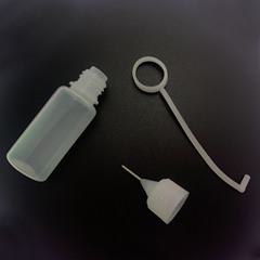 10ml PE Soft Bottle Nail Art and Tattoo Ink Dye Lubricating Juice Transfer Needle Fine Mouth Squeeze Liquid Dropper Bottle
