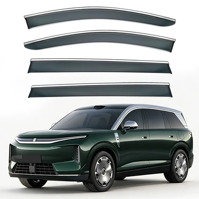 Suitable for BYD Datang car window visors (Rain shield) - standard-packaging-without-logo-4pcsbyd-tangmk1-2026with-bright-trim-lbrain-guards