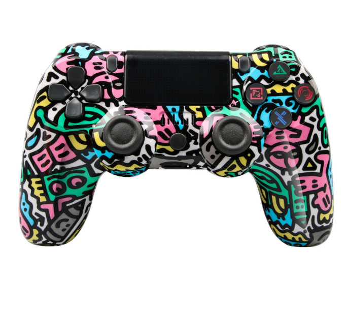 Control Inalámbrico de Juego P4 PC360 PS3 de ABS con Vibración, Luz RGB para PC y PS4