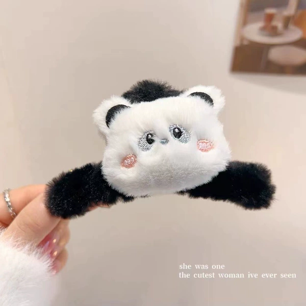 Black bear plush gripper—11cm