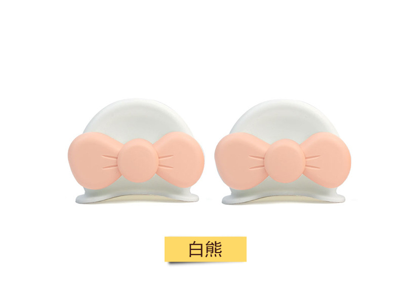Helmet Decoration Small Accessories Bear Ear Accessories Motorcycle Cute Bear Ear Emma Electric Vehicle Decoration Multi-Color