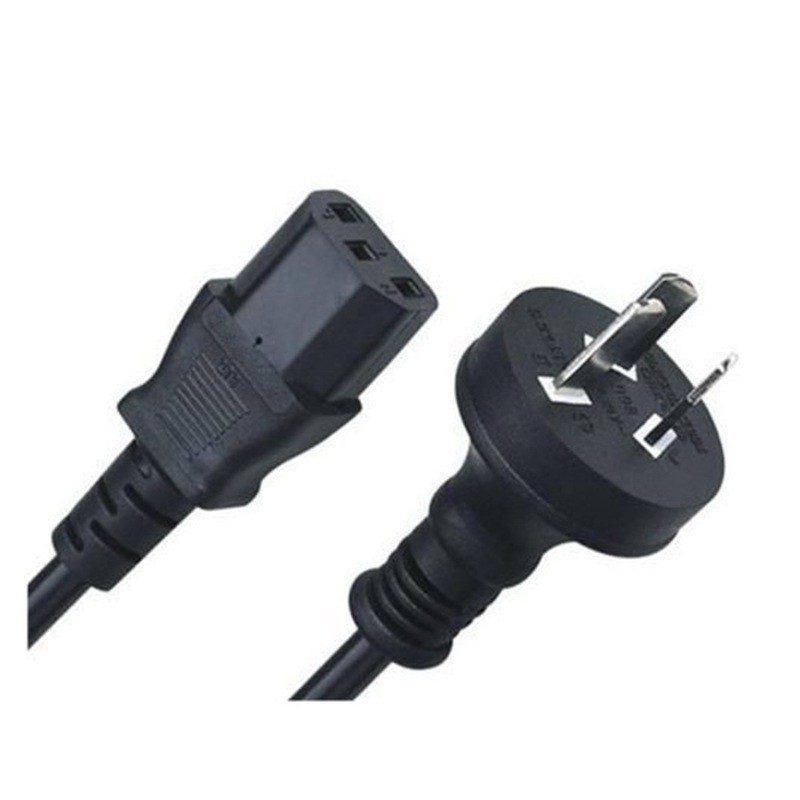 直销SAA纯铜澳标品字尾电源线 澳洲电脑电饭锅插头线 澳规电源线