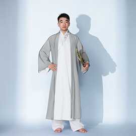 男款书生舞蹈服装2026新款舞台汉服演出服飘逸气质时尚练功舞蹈服