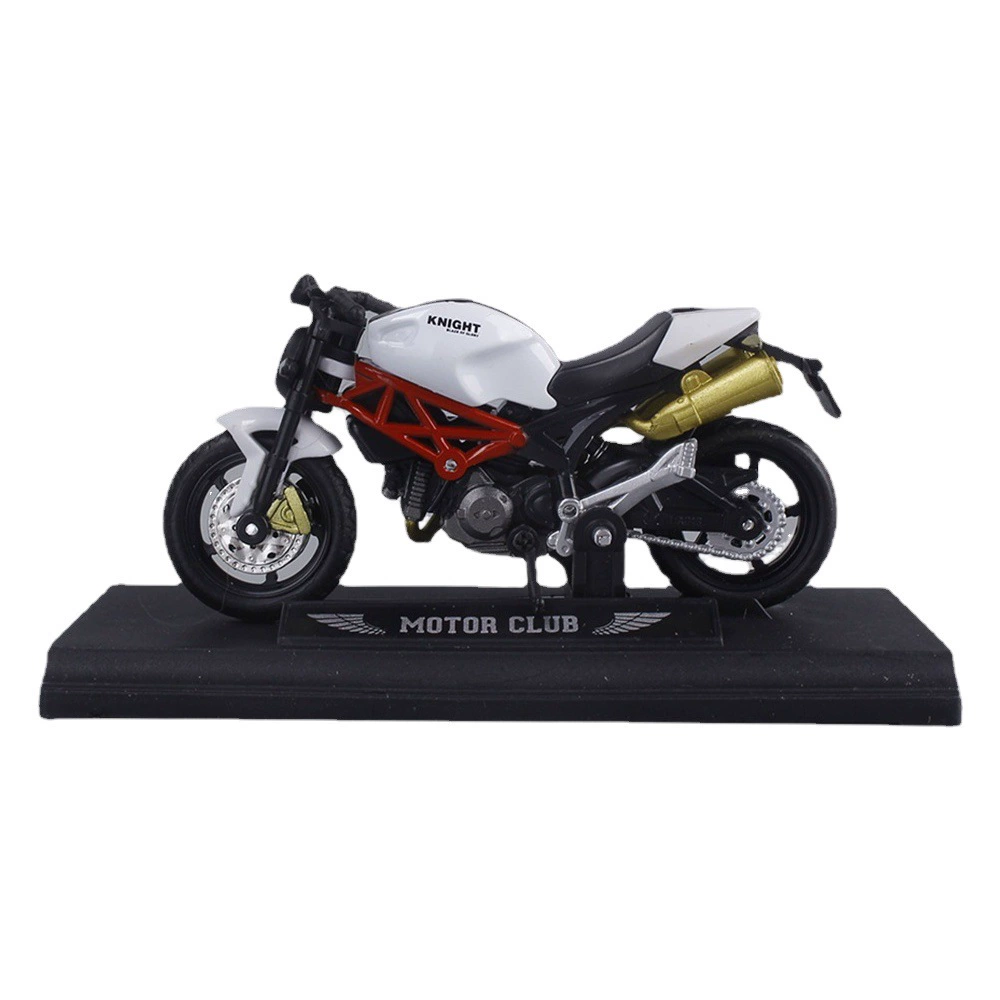 Мотоцикл сплава Ducati Yamaha Бойфренд Украшение торта ко дню рождения Модель автомобиля Мотоцикл из сплава Harley