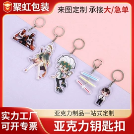 动漫立牌;钥匙扣及钥匙扣配件;动漫明星摆件