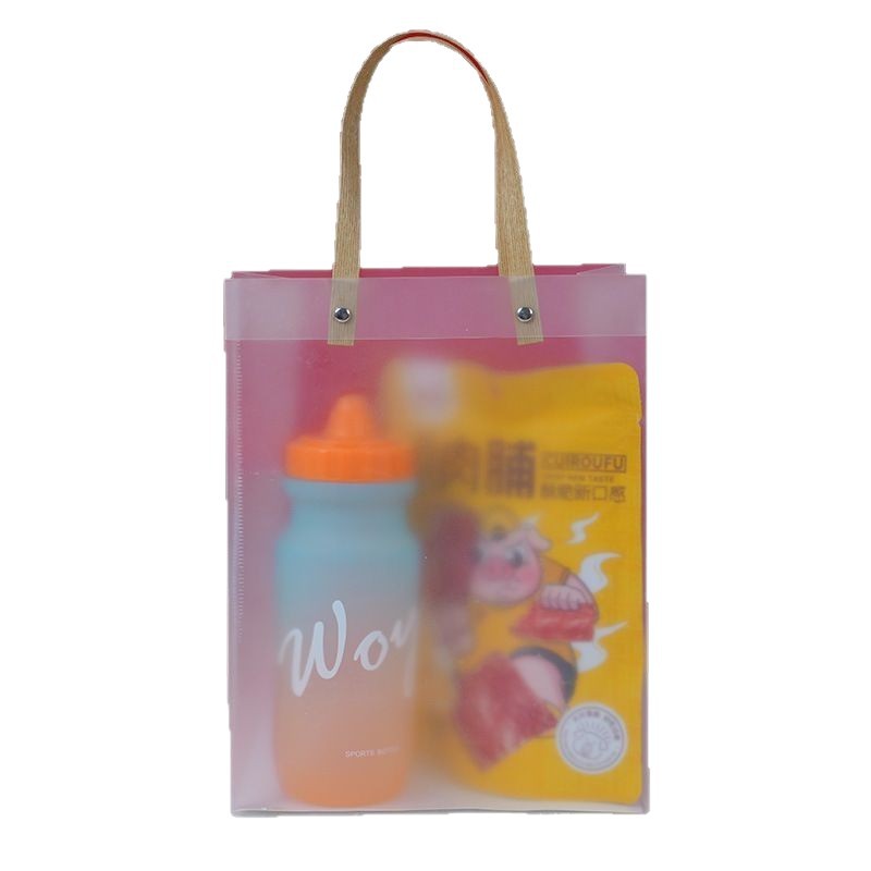 Bolsa de plástico transparente PP personalizada bolsas de regalo dulces de boda con bolsas de regalo personalizadas