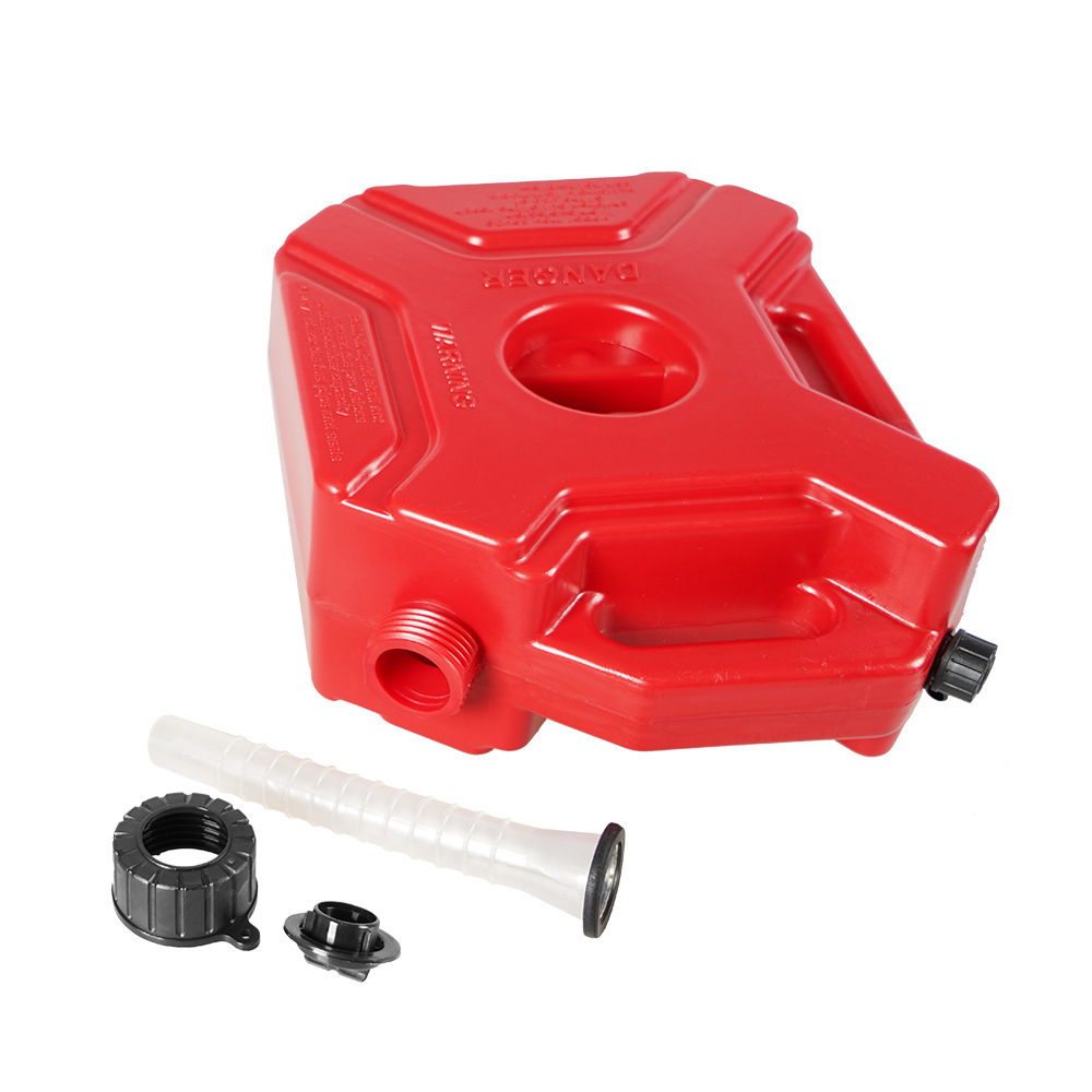 Tanque de Combustible de 5L para Moto o ATV – Plástico Resistente, para Gasolina o Diésel, Ideal para Modificaciones