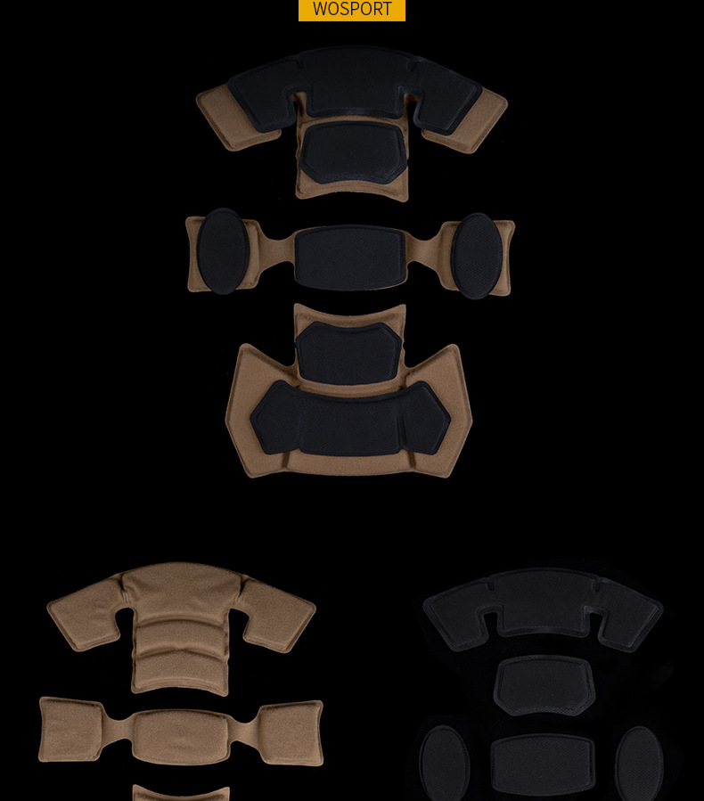 Casque Tactique WOSPORT TEAM WENDY 3.0 Rail - Pour Randonnée, équitation - Neuf Sous Blister