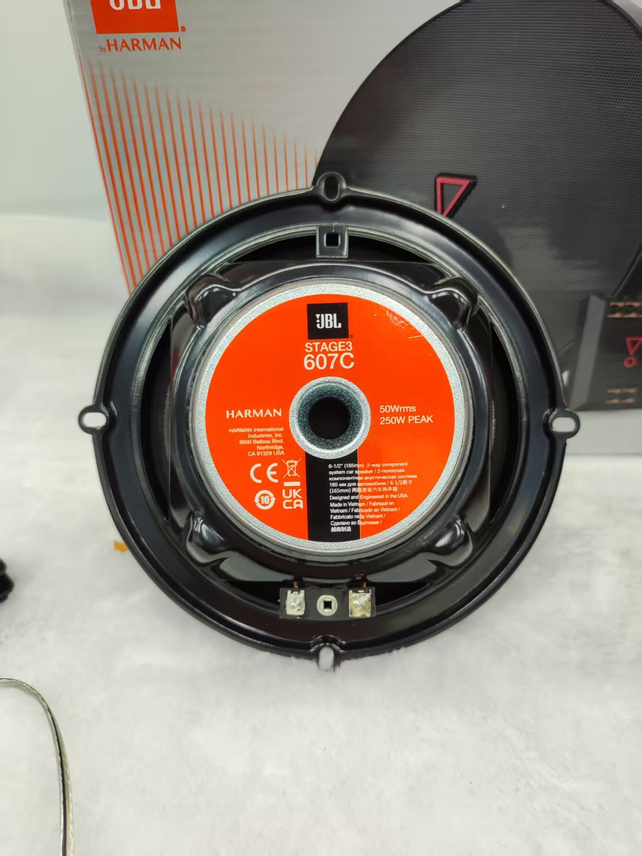 Jbl Speaker Jbl Stage3607C Genuine 6.5-Inch Two-Way Set Speaker 250W Power