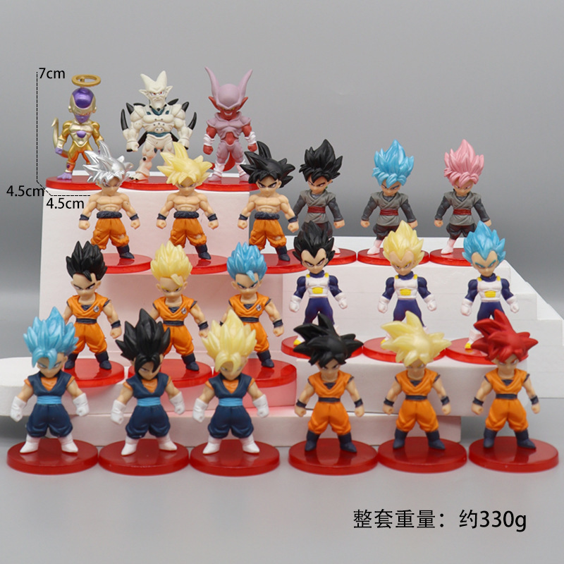 漫画アニメーションシリーズハンドモデル海賊ドラゴンボール装飾品ヒーロー王連合クリップ人形|undefined