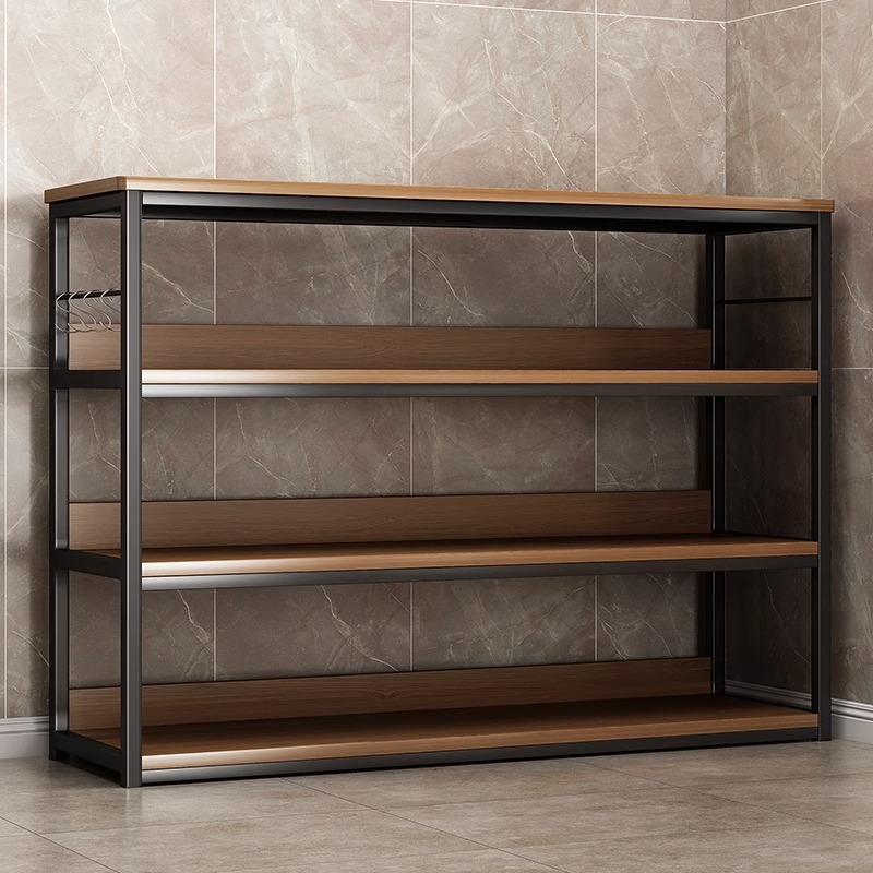 Simple estantería piso multi-capa estante hogar estantería pared almacenamiento multifuncional móvil sundries organizador estante