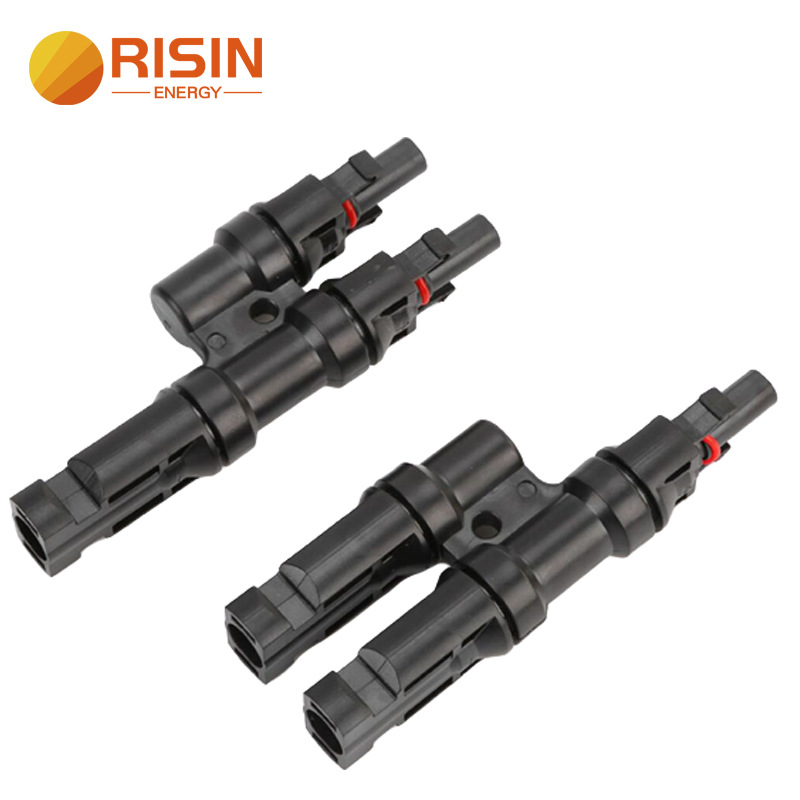 IP68防水户外MC4太阳能2T 3T 4T分支并联太阳能电池板光伏DIY电缆