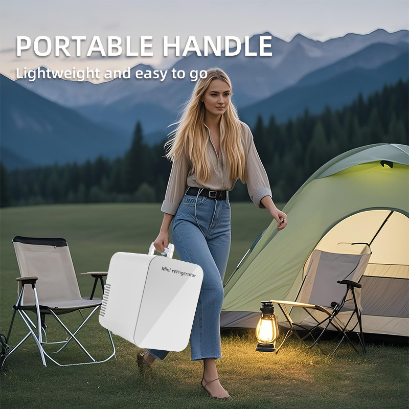 4L USB Model Export Cross-Border Foreign Trade Single-Door Refrigerator Household Refrigerator Hotel Mini Refrigerator Car Portable