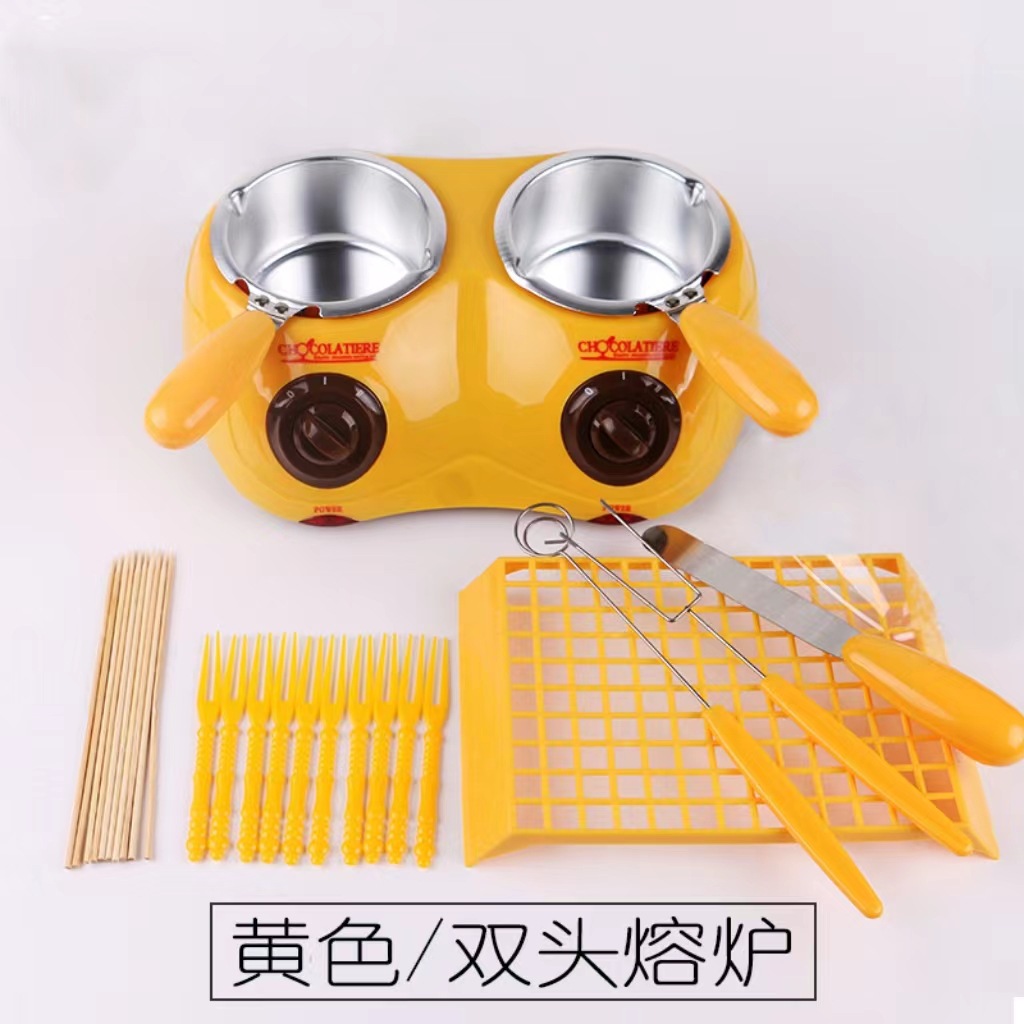 Olla eléctrica para fundir chocolate, crisol de cocina para hornear, bricolaje de repostería y postres