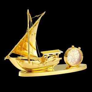Car Ornaments Alloy Boat Car Perfume Seat Cow New Entry and Exit Safe Car Interior Decoration Supplies Aromatherapy Ornaments