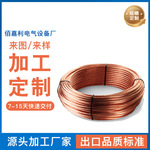 佰嘉利定制批发防雷接地铜覆钢绞线 电力裸铜导线硬铜绞线定制