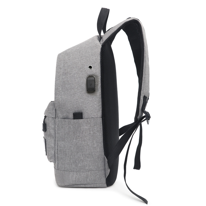 Mochila de estilo nuevo transfronterizo al por mayor, mochila de ocio simple para estudiantes de primaria y secundaria, mochila de computadora de viaje de reducción de carga de gran capacidad