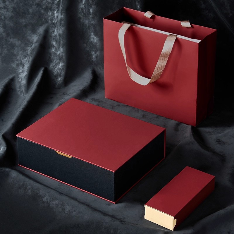 高档六小盒单丛茶叶包装盒空礼盒岩茶肉桂一二两袋通用礼盒可定制