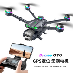 国境を越えた GT6 ドローン航空写真 GPS 測位リターン フォーク クアッドコプター長寿命ブラシレス モーター リモート コントロール航空機