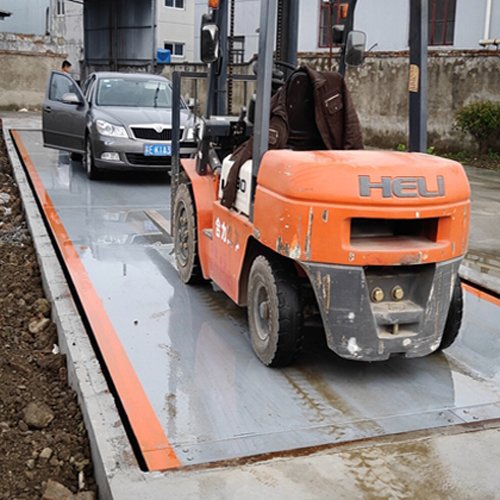 100T智能称重汽车衡 湖南3x15M三节称重地磅 内置打印汽车过磅称