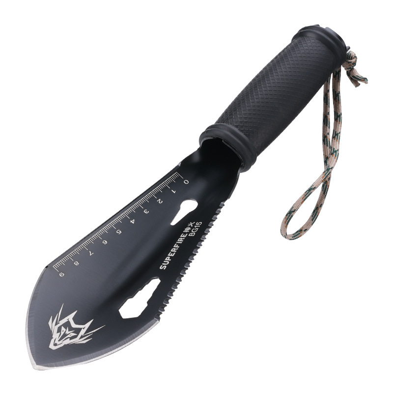 Shenfu camping multifuncional ingeniero pala herramientas para suministros al aire libre equipos de hierro de aluminio de acero cuchillo de aluminio resistente a la corrosión BG15