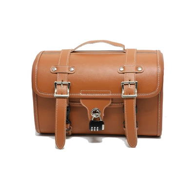Electric car tail box — Storage Bag, Rider Bag - the-brown-car-bag-is-32cm-long-20cm-high-and-16cm-wide-12inch-large