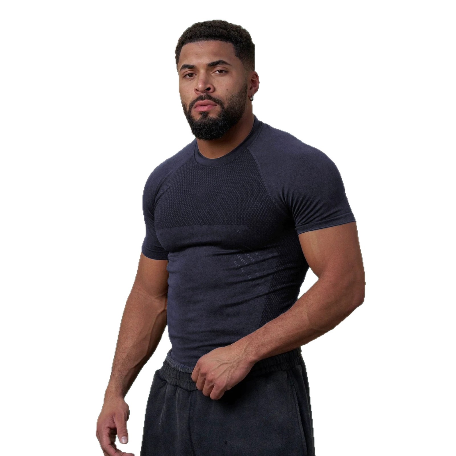 Men's Clothing Men's Fitness Sports T-Shirt Style Tight Fit Casual Short Sleeve Training Clothes For Formal & Casual_viptrois.com