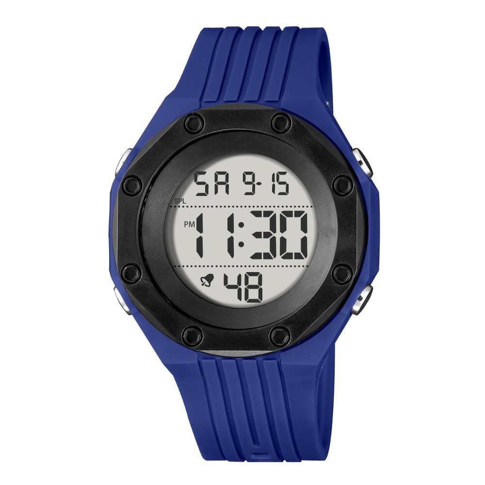 Moda juvenil nocturna cronometraje deportivo reloj electrónico estudiantes alarma multifuncional al aire libre reloj electrónico mayorista