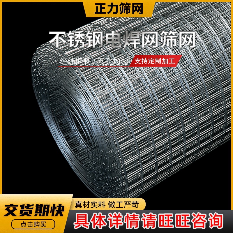 厂家供应304不锈钢电焊网 内外墙抹灰保温建筑钢丝网养殖防护挂网