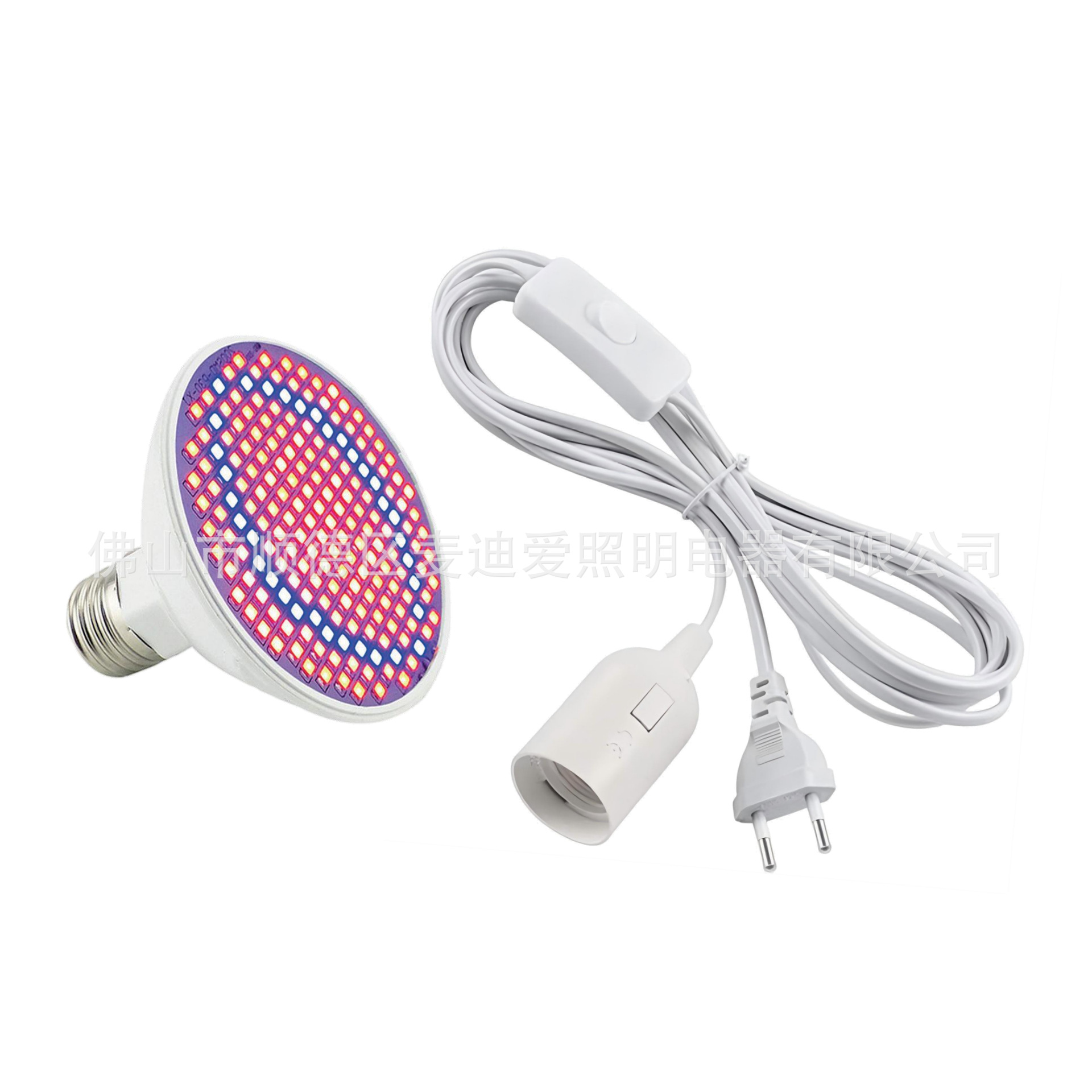 200 cuentas de lámpara individual + cable de cabezal de lámpara con interruptor (convencional)