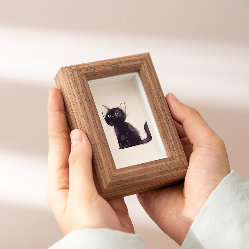 Mini Polaroid Photo Frame, Rmb Decorative Ornament, Baby Id Photo Frame, 3inch 5inch Hollow Picture Frame Display Stand Mini Polaroid Photo Frame, Rmb Decorative Ornament, Baby Id Photo Frame, 3inch 5inch Hollow Picture Frame Display Stand