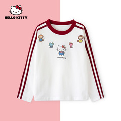 HelloKitty秋季新款女童简约百搭长袖T恤女宝上衣AC5321ZC400