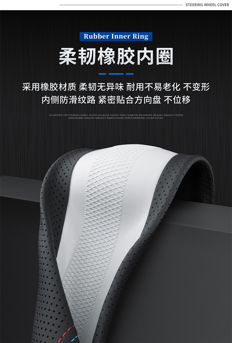 Applicable to 2023 BMW x5/x5L steering wheel cover 19/21/22 X6 car interior decoration products