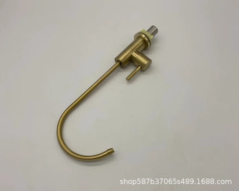 4-point direct drinking golden water purifier faucet 2-point 304 stainless steel water purifier kitchen purified water faucet undefined