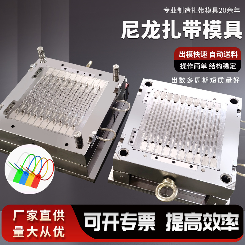 厂家供应尼龙扎带 尼龙扎带模具热流道扎带模具扎带模具 专业制造