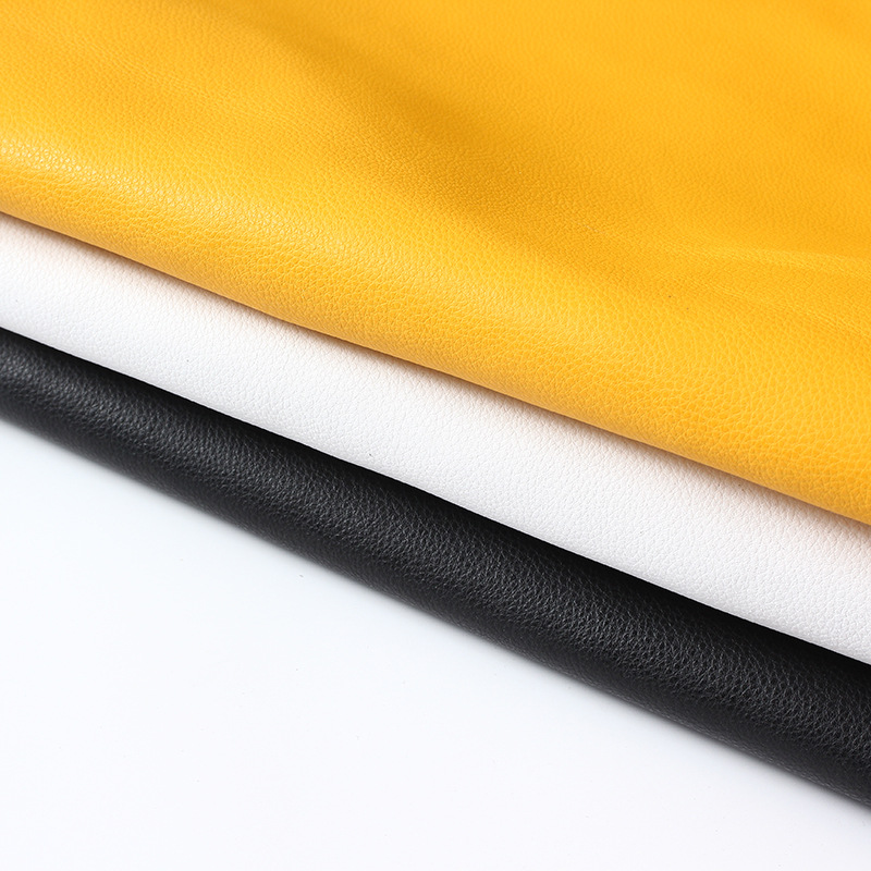 湿发移膜革117纹PU覆膜处理大小张幅各种颜色厚度都可下单人造