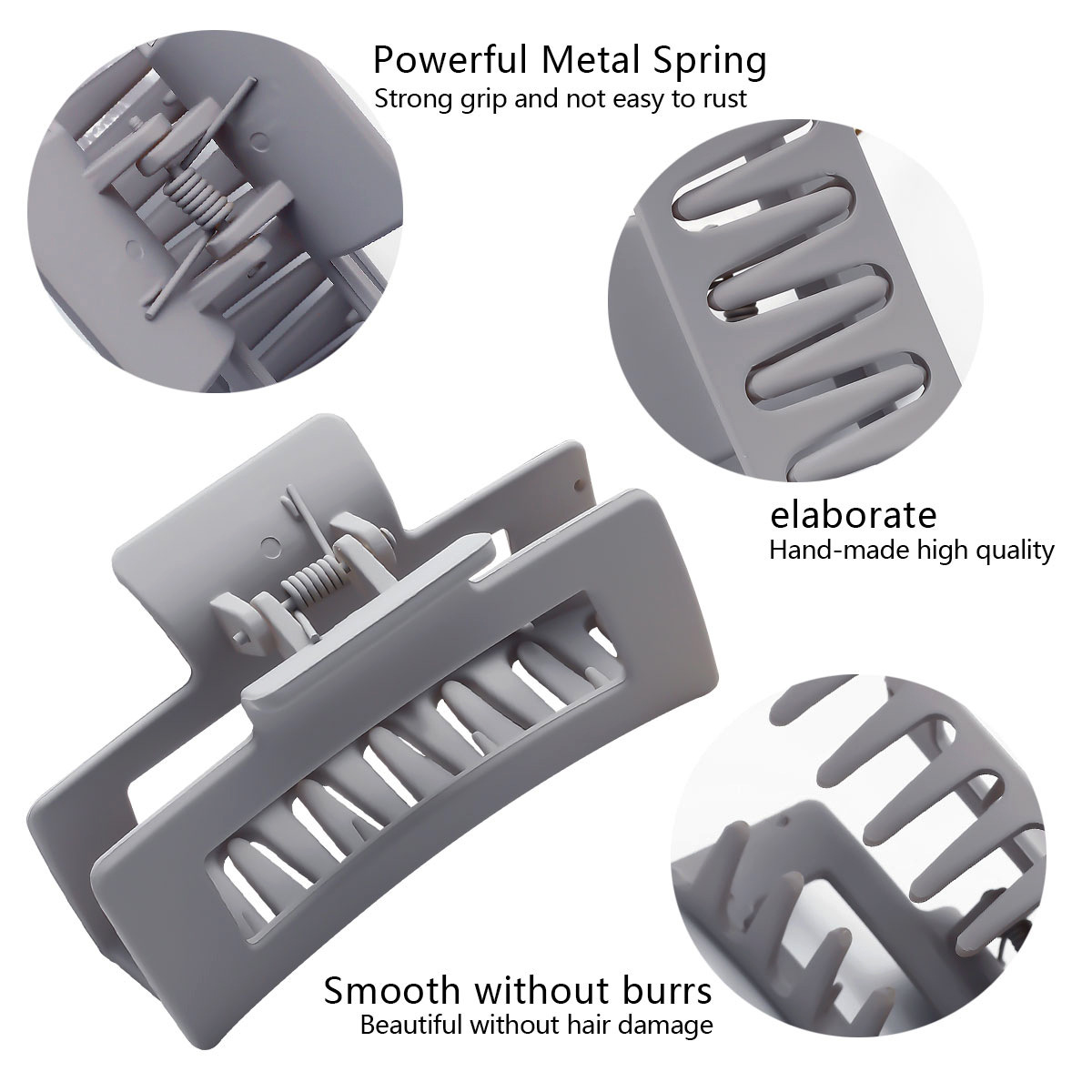 Fengpin naranja Rosa gris de nueve piezas transfronteriza pinza de pelo accesorios para el cabello traje de Amazon AliExpress Xi Yin clip cuadrado clip de calabaza