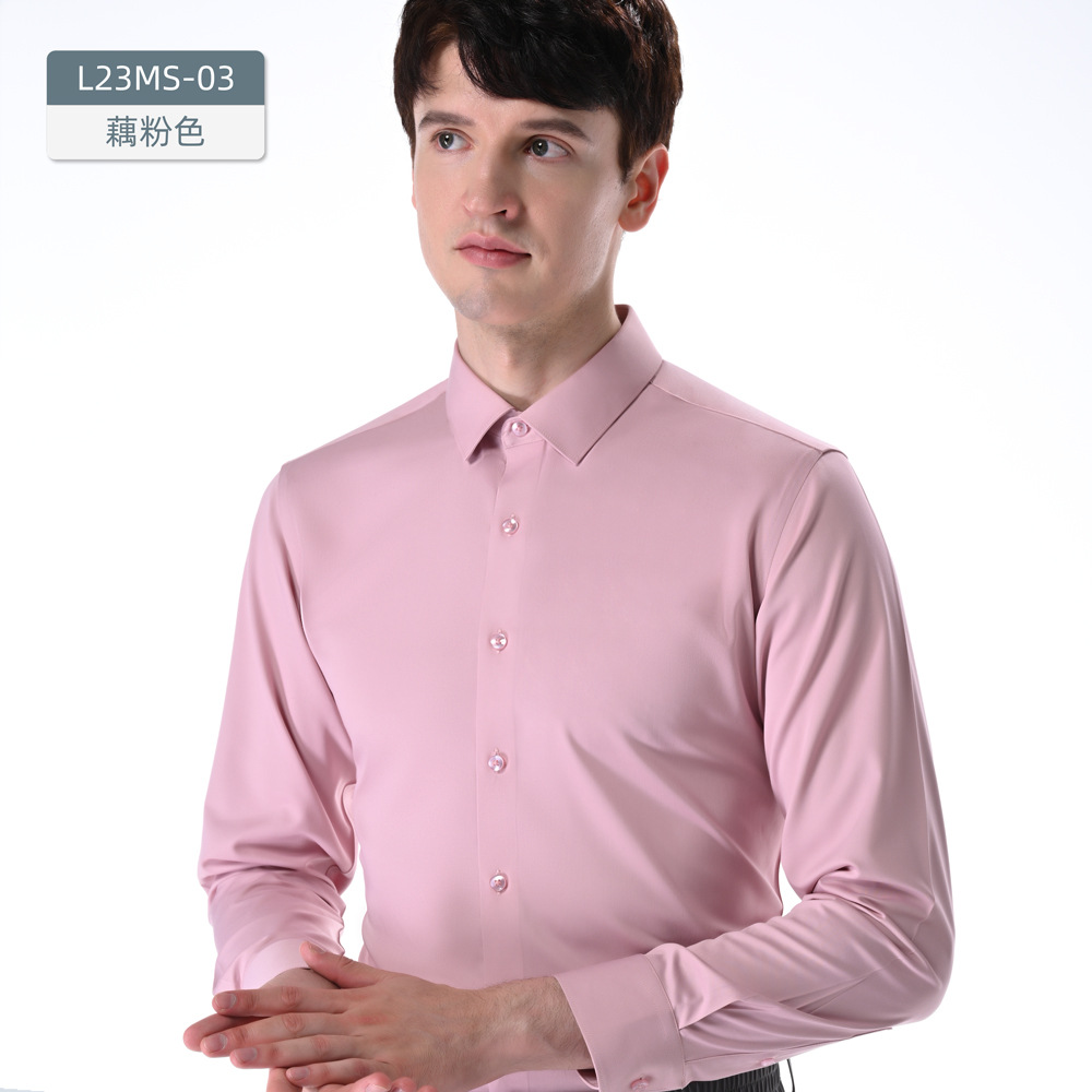 Manga larga rosa raíz de loto
