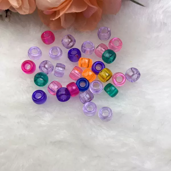 6*9 transparent mixed colors cost about 1800 per pound