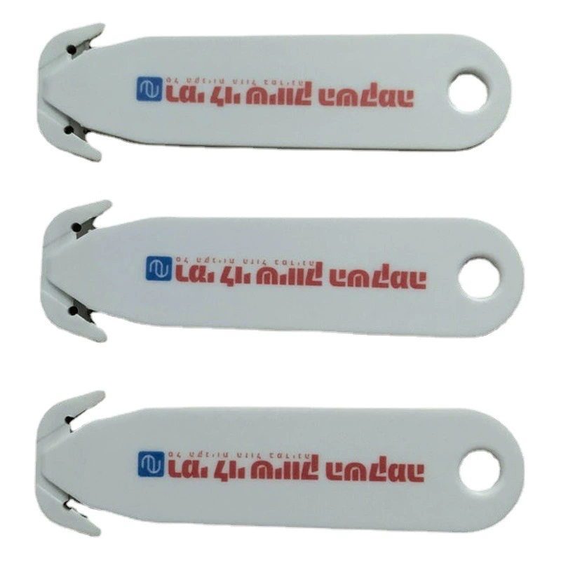 Ручной ящик открывалка Держатель Распаковка Нож Отрезать Веревочный Нож Длинная Ручка Двусторонний Резак