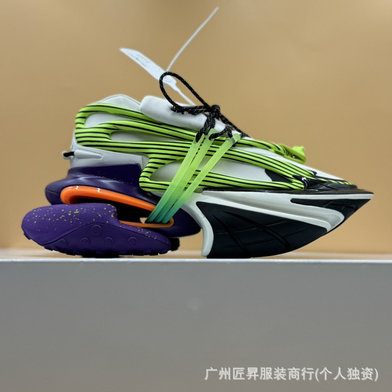 Ceiling B Paris Collaboration Balmain New Model [Height-Increasing Dad Sneakers] Unisex Fashion Versatile