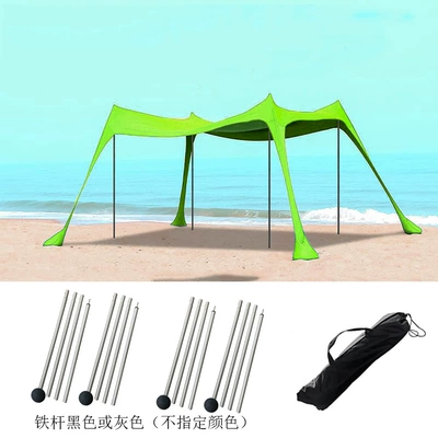 Avtomobil yan çətirləri — Sunshade Sunscreen Cool Outdoor - green-4-irons-200160150cm